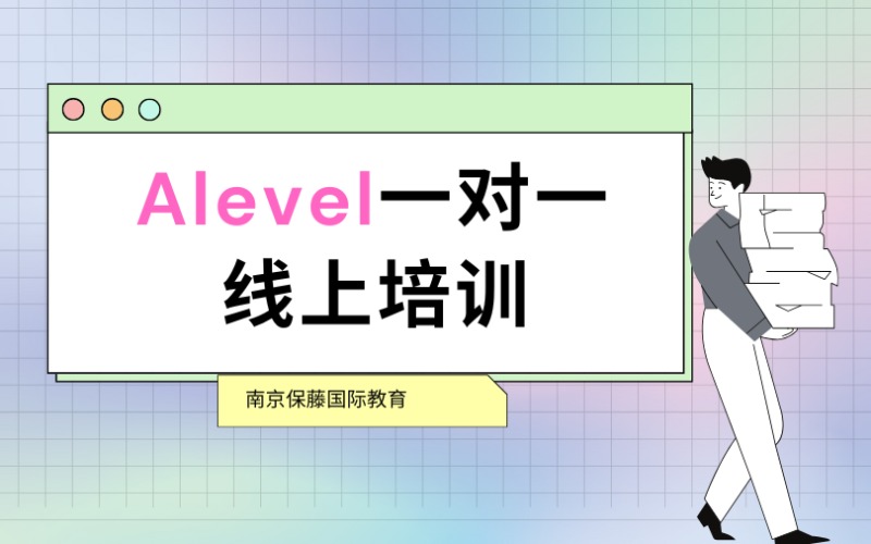 Alevel英国高考线上一对一综合培训课程
