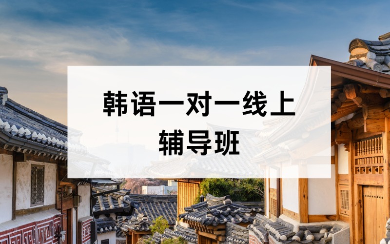 韓語零基礎(chǔ)一對(duì)一線上輔導(dǎo)班