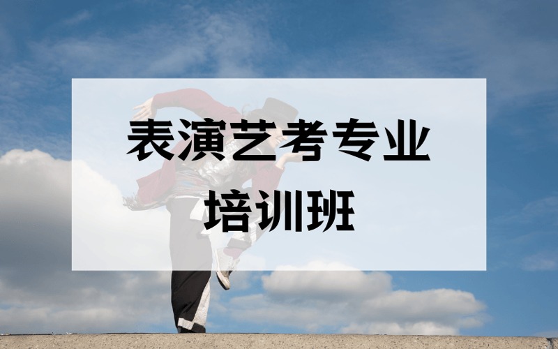 北京表演藝考專業(yè)培訓班