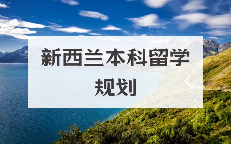 上海新西蘭本科升學規(guī)劃服務項目