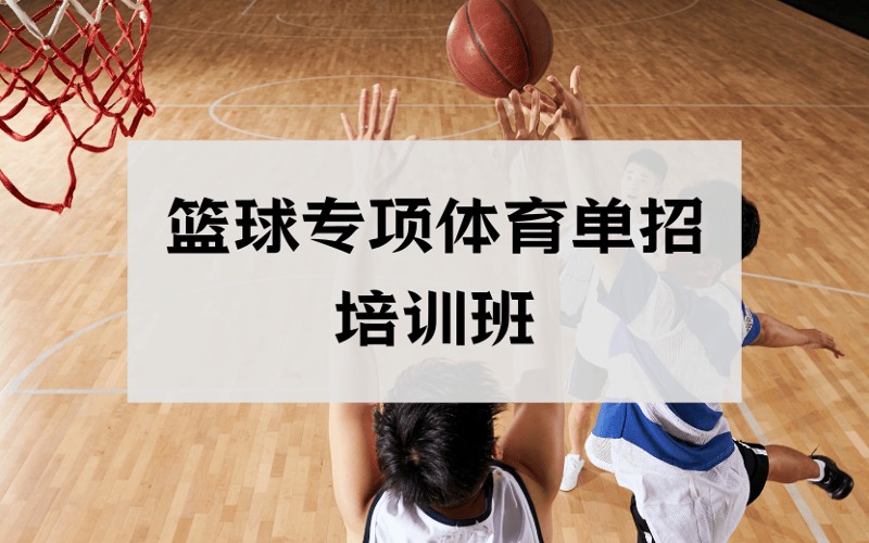昆明篮球专项体育单招培训班