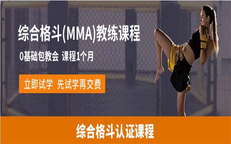 杭州综合格斗(MMA)教练课程