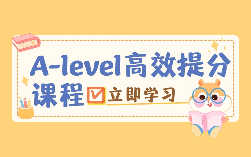 上海A-level 硬核派高效提分課程