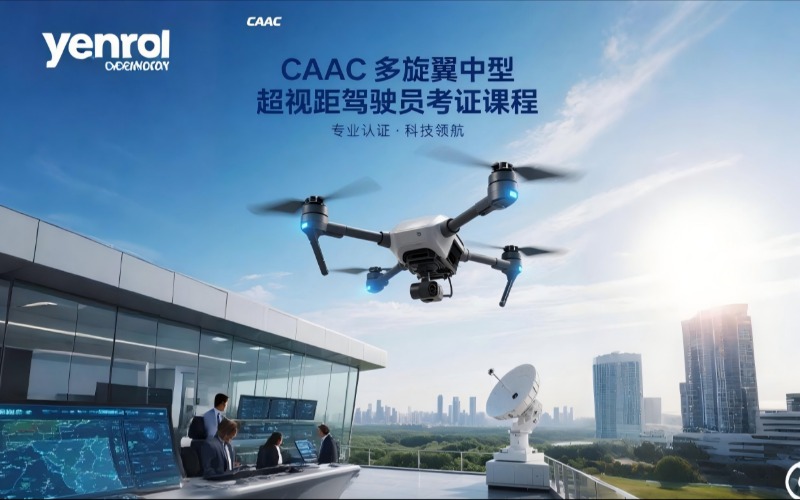铜川CAAC多旋翼中型无人机超视距驾驶员考证课程