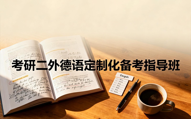 考研二外德语定制化备考指导班