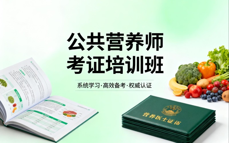 公共营养师考证无忧班