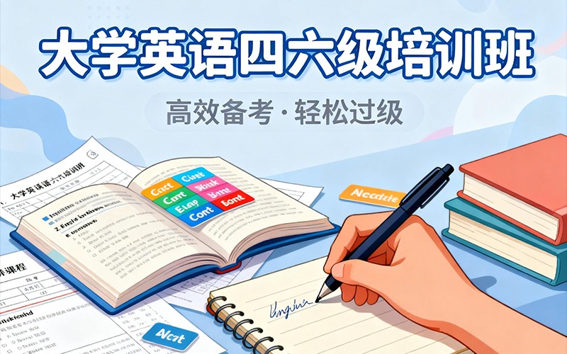 沈阳大学英语四六级走读培训班