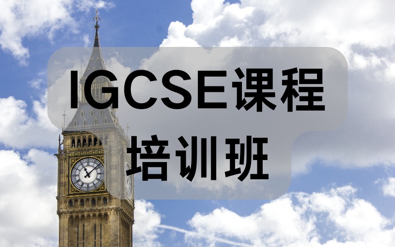 广州IGCSE课程培训班