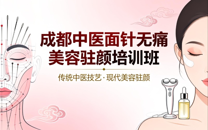 成都中医面针无痛美容驻颜培训班