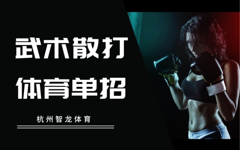 杭州武术散打体育单招培训班