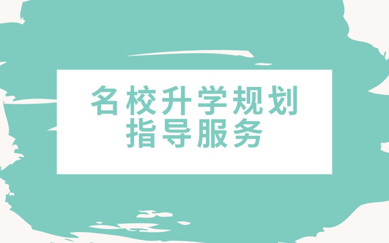 上海国际学校名校升学规划指导服务