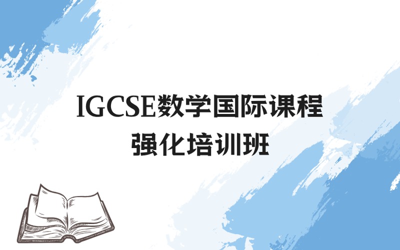 上海IGCSE数学国际课程强化培训班