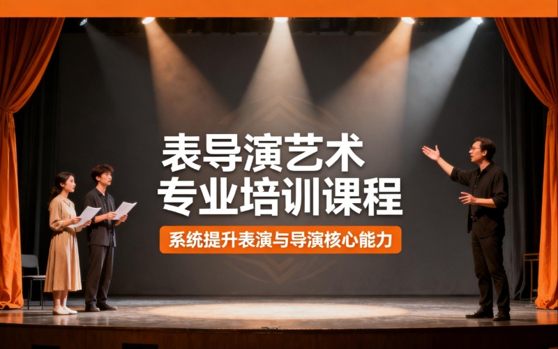 杭州表导演艺术专业培训班
