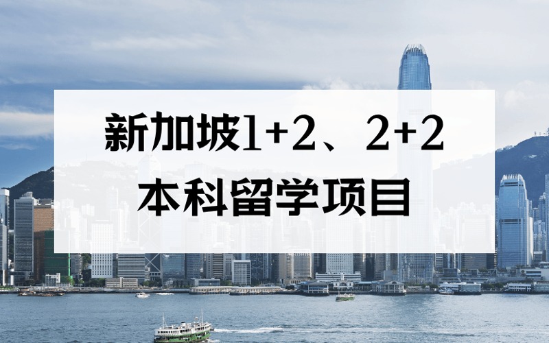 成都新加坡1+2、2+2本科留學(xué)申請服務(wù)項(xiàng)目