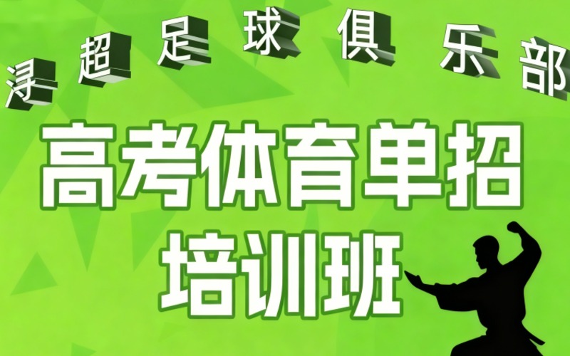浙江高考武术体育单招培训班