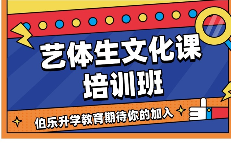 青岛艺体生文化课培训班