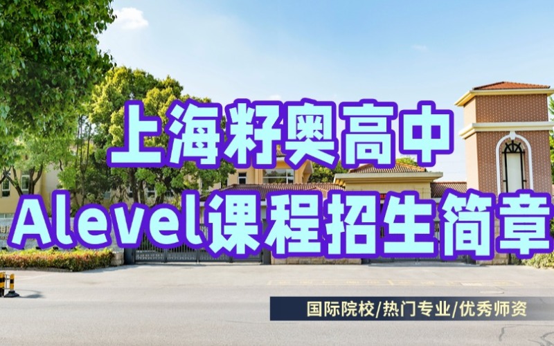 上海Alevel专业培训班