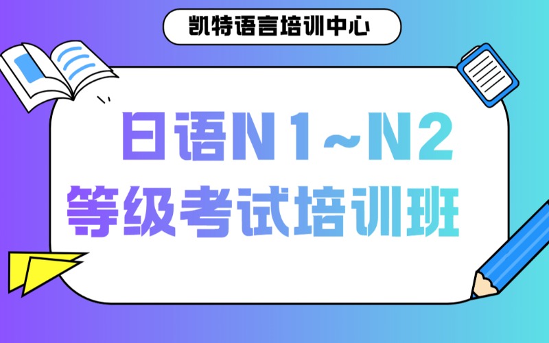 【成人/青少】日語N1~N2等級考試培訓班