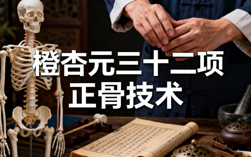 橙杏元三十二项正骨技术班