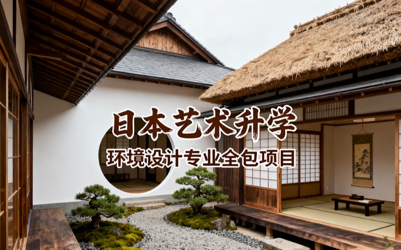 日本艺术升学环境设计专业全包项目