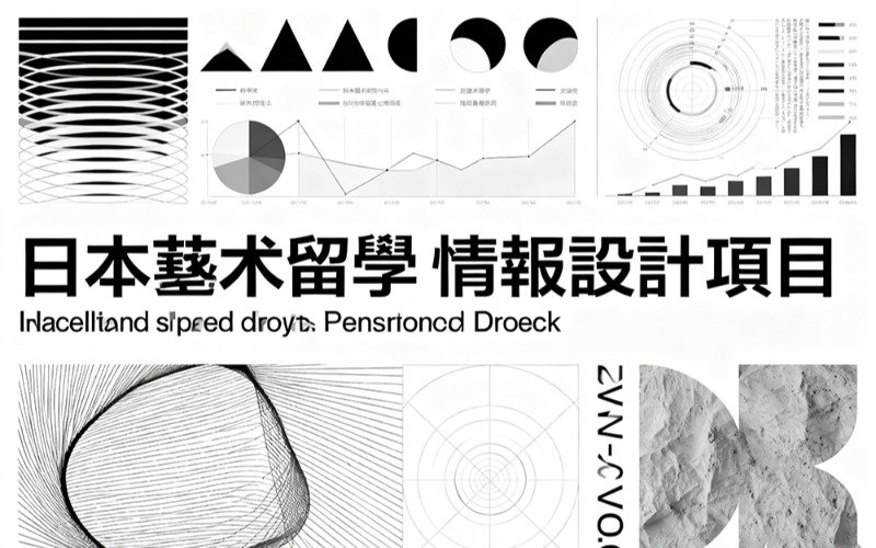 日本艺术留学情报设计 / 信息设计专业全包服务