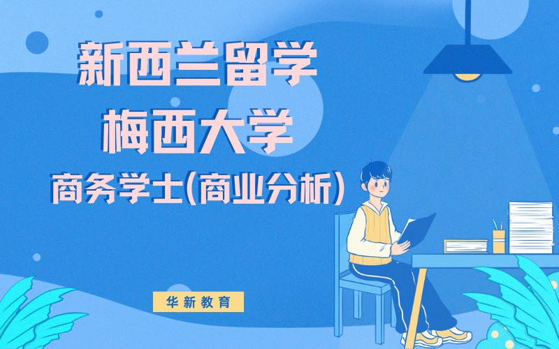 西安新西兰商务学士 (商业分析)留学申请服务项目