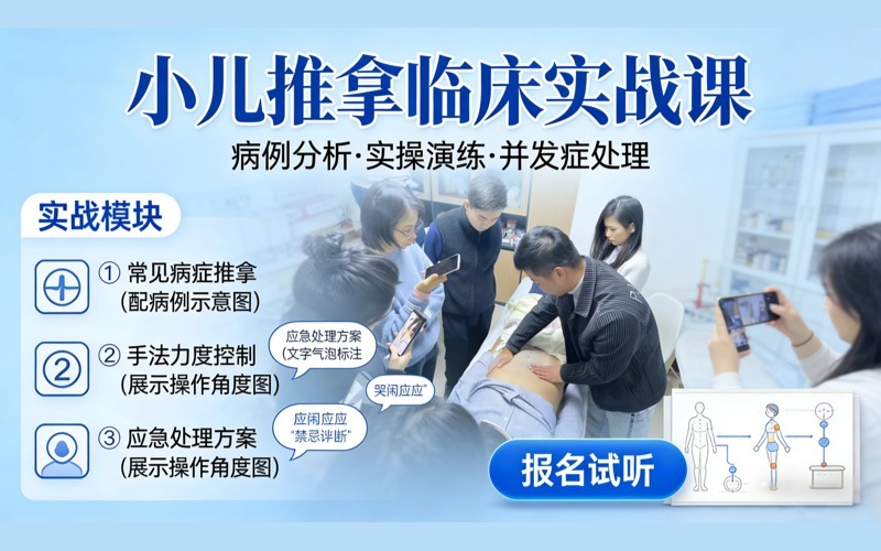 廣州小兒推拿臨床實戰(zhàn)課程