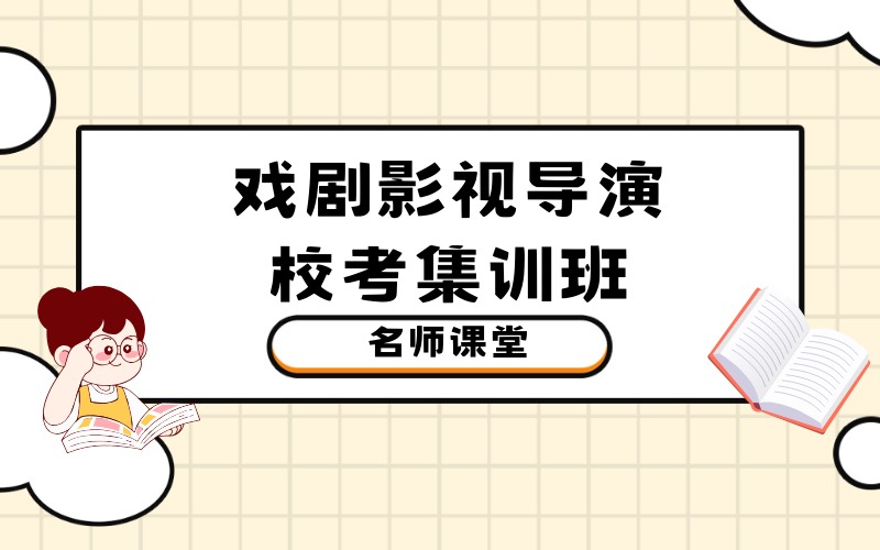 北京戏剧影视导演校考集训班