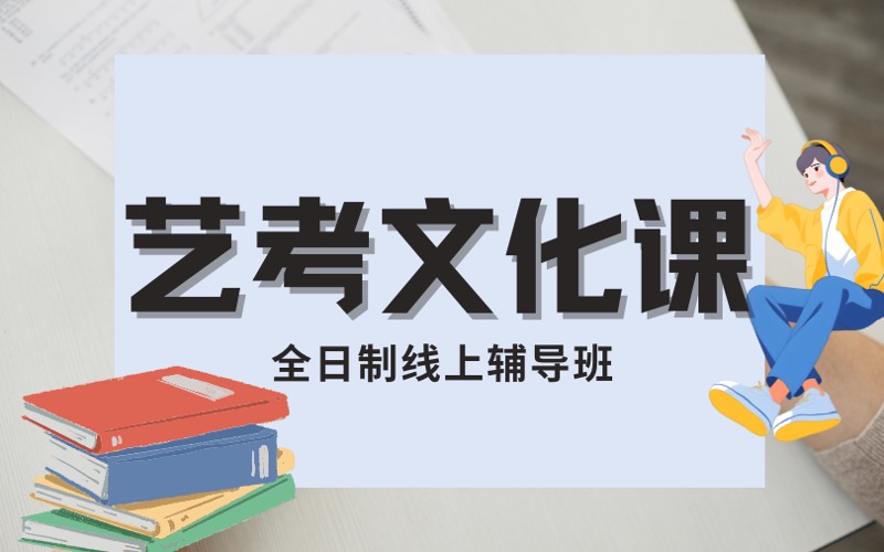 艺考文化课全日制线上辅导班