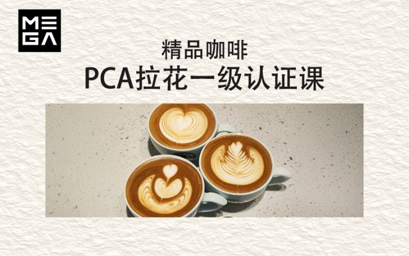 PCA咖啡拉花一级认证培训课程