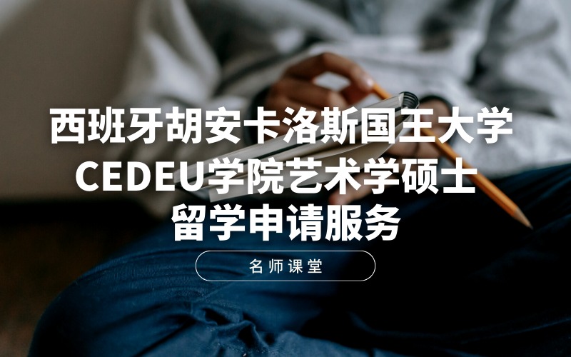 西班牙胡安卡洛斯国王大学CEDEU学院艺术学硕士留学申请服务