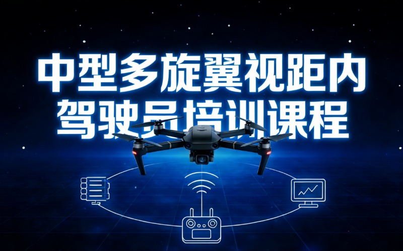 成都中型多旋翼视距内驾驶员培训课程