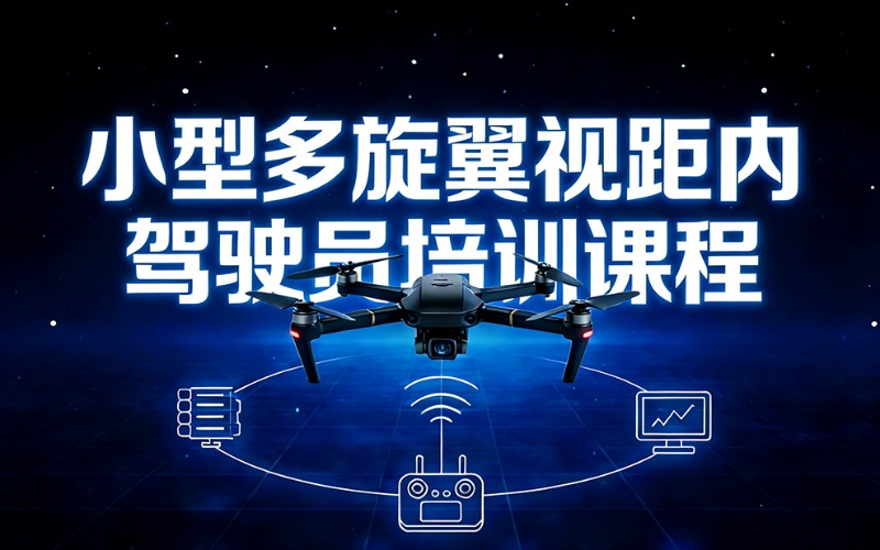 成都小型无人机多旋翼视距内驾驶员培训课程