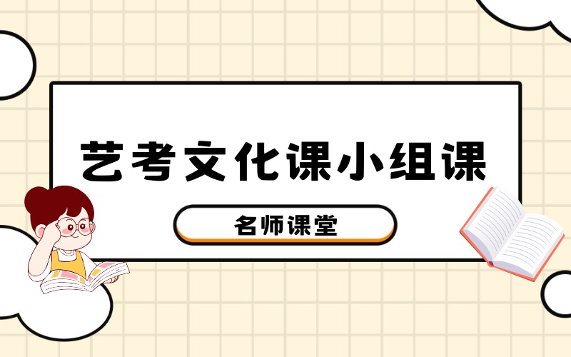 深圳艺考文化课小组课