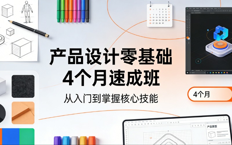 东莞产品设计零基础4个月速成班