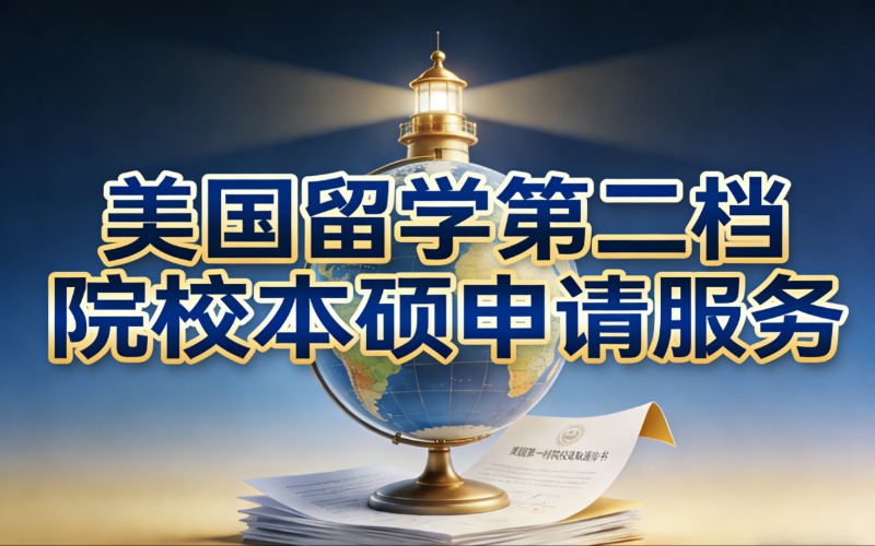 美国留学第二档院校本硕申请服务