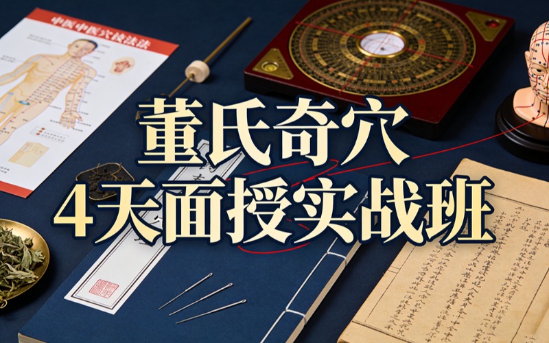 刘红云董氏奇穴4天面授实战班