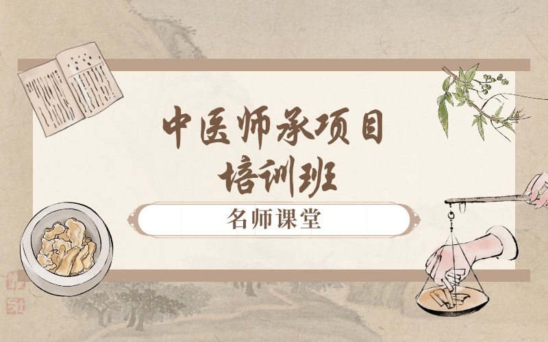 济南中医师承项目培训班