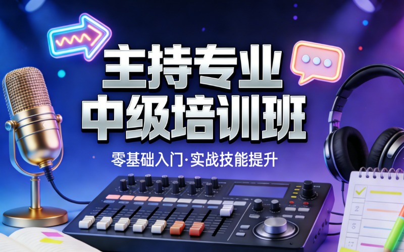 西安主持专业中级培训班