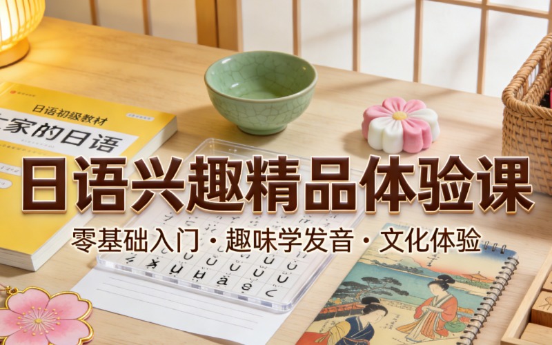 成都日语兴趣精品体验课