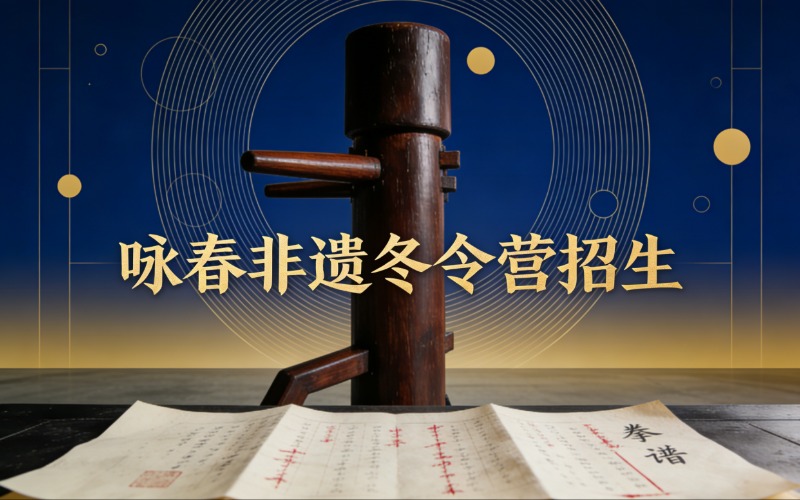 2026年咏春非遗冬令营招生