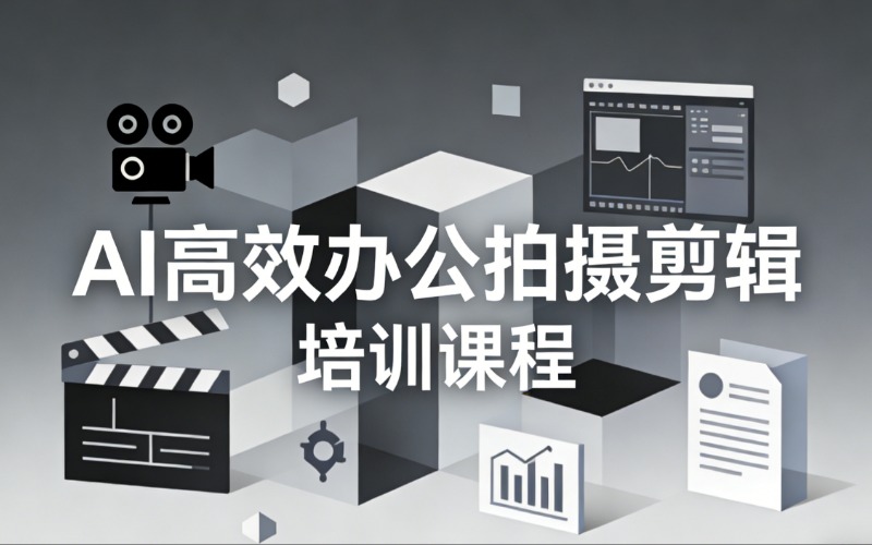 汕头AI高效办公拍摄剪辑培训课程