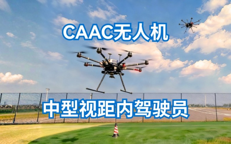 广州caac多旋翼中型视距内驾驶员考证培训班