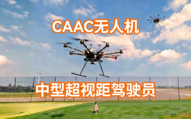 广州caac多旋翼中型超视距驾驶员考证培训课程