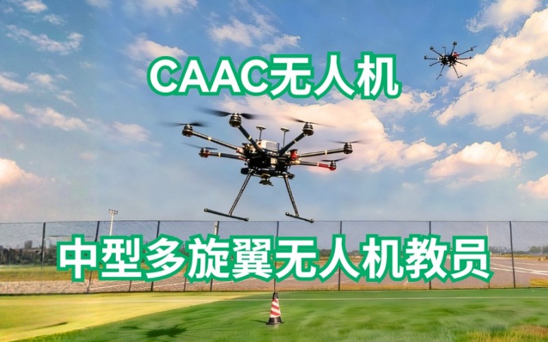 广州caac多旋翼中型无人机教员考证培训课程