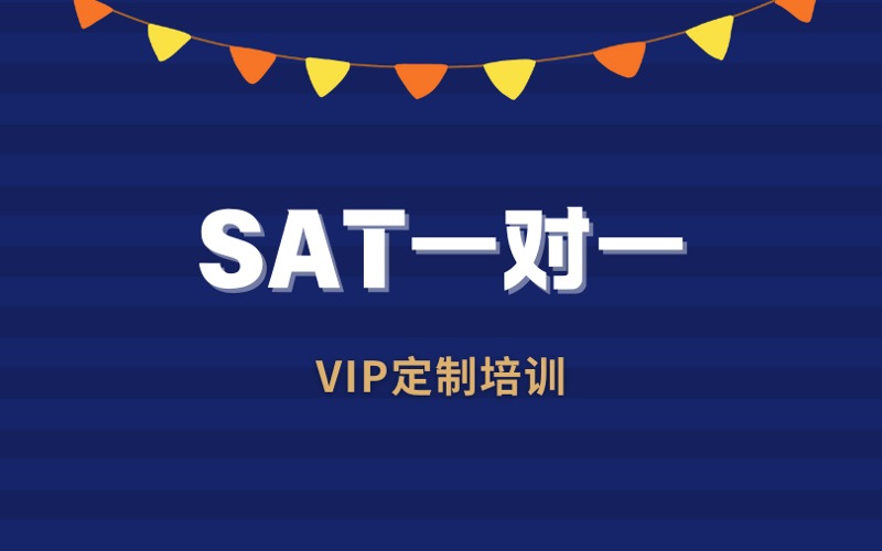 苏州SAT VIP一对一定制培训课程