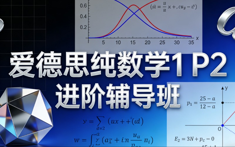 上海爱德思纯数学1 P2进阶辅导班