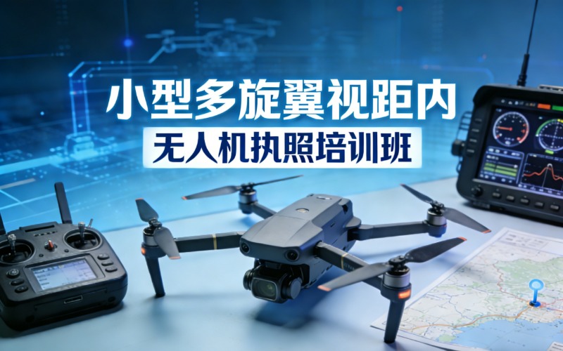 烟台小型多旋翼视距内无人机执照培训班