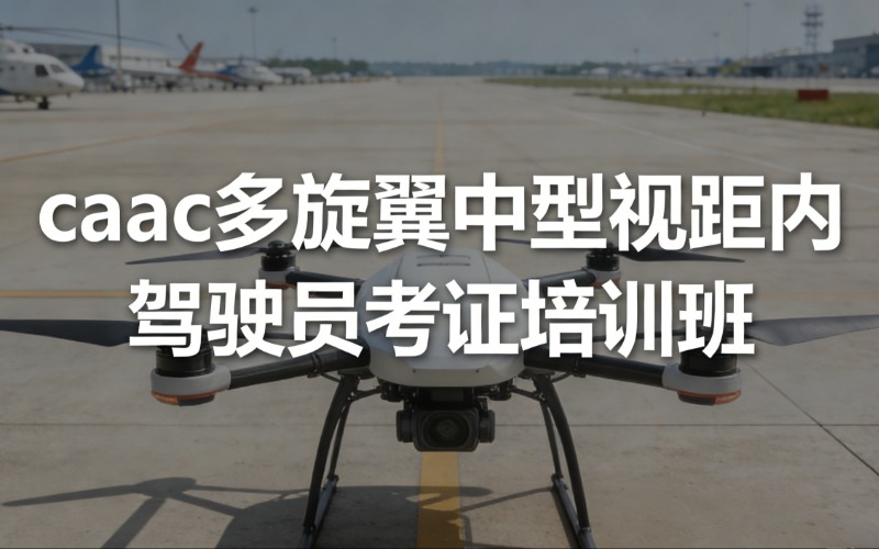 西安caac多旋翼中型視距內(nèi)駕駛員考證培訓班