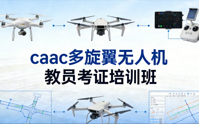 西安caac多旋翼无人机教员考证培训班